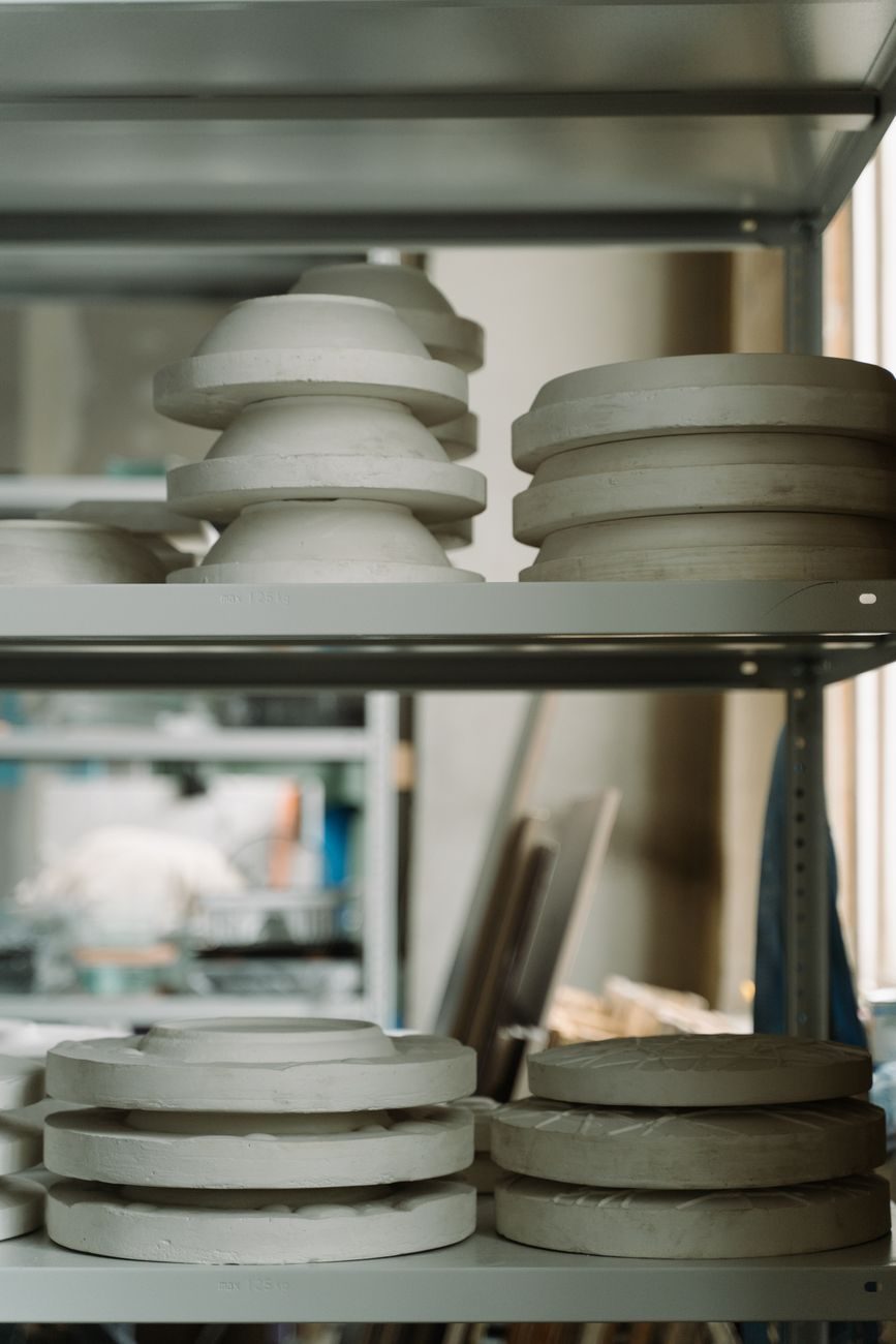 Use Floating Shelves for Plates
