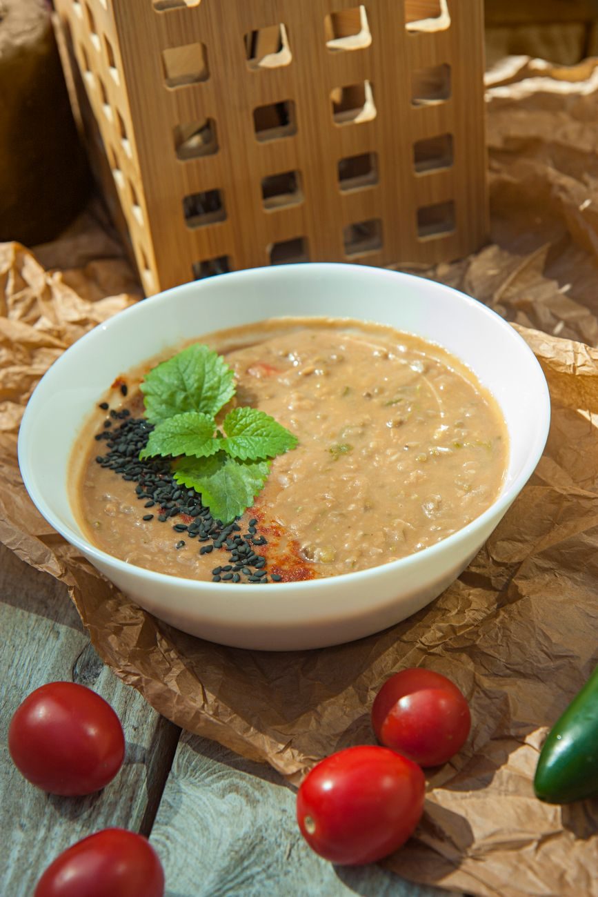Lentil Soup with Spinach