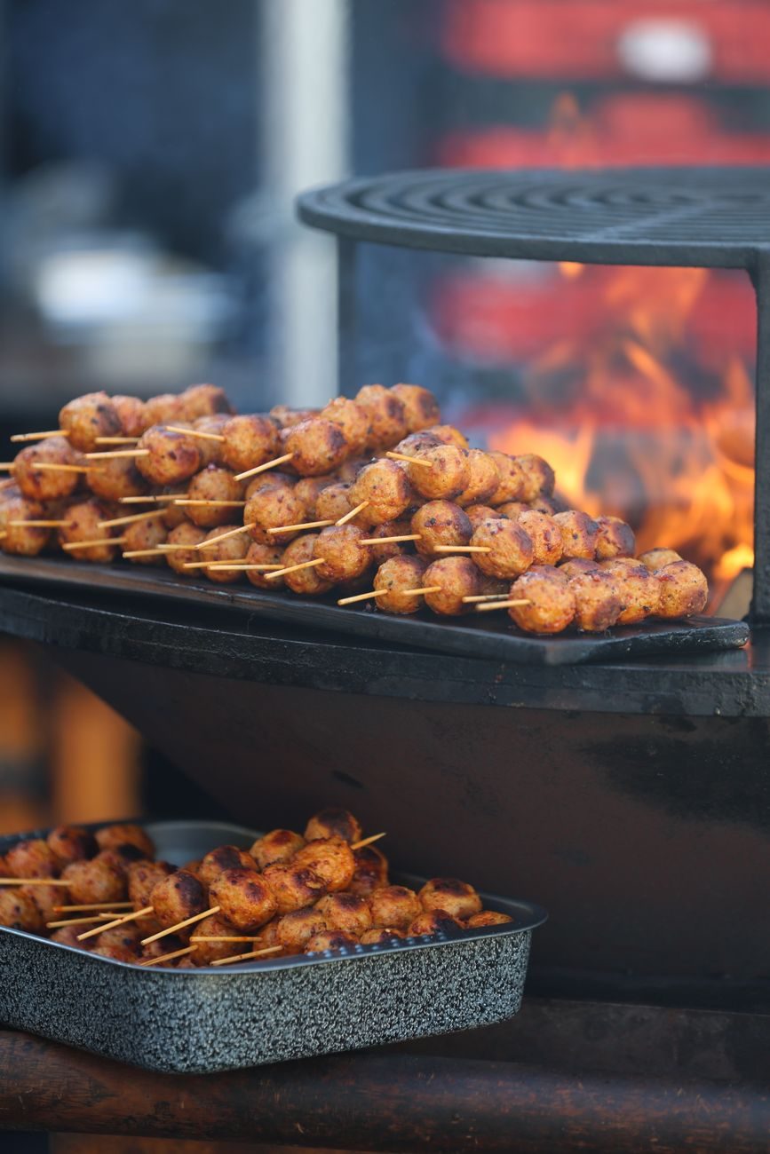Mini BBQ Meatballs